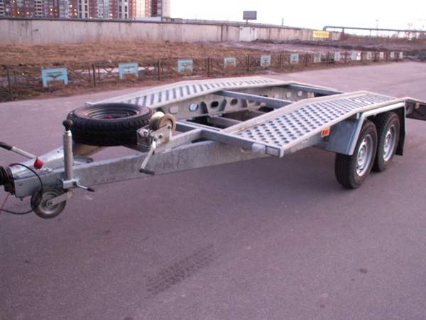 Прокат(аренда) прицепа автовоза для перевозки авто