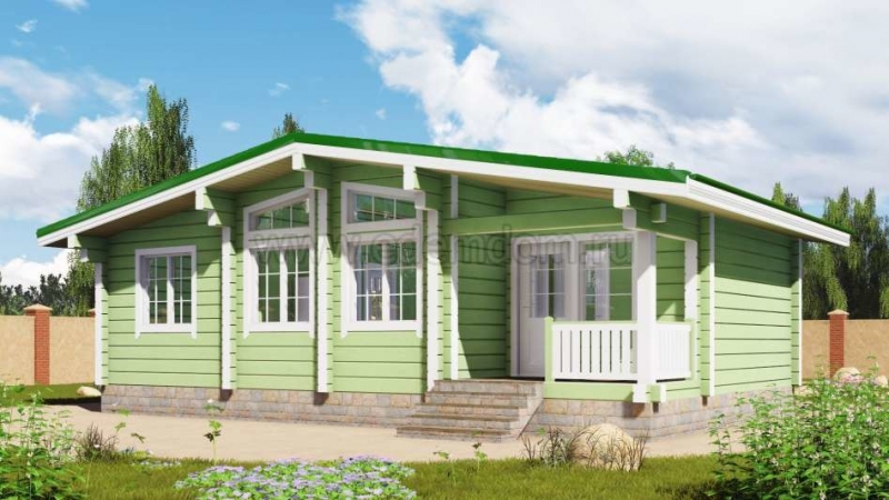 Дома из клееного бруса под ключ